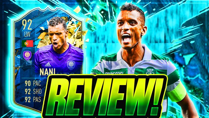 fifasavedmylife's tweet photo. New 92 rated MLS #TOTSF Nani Review out now #fifa20
https://t.co/ibkFbiuzpK https://t.co/97xR3bI3tJ