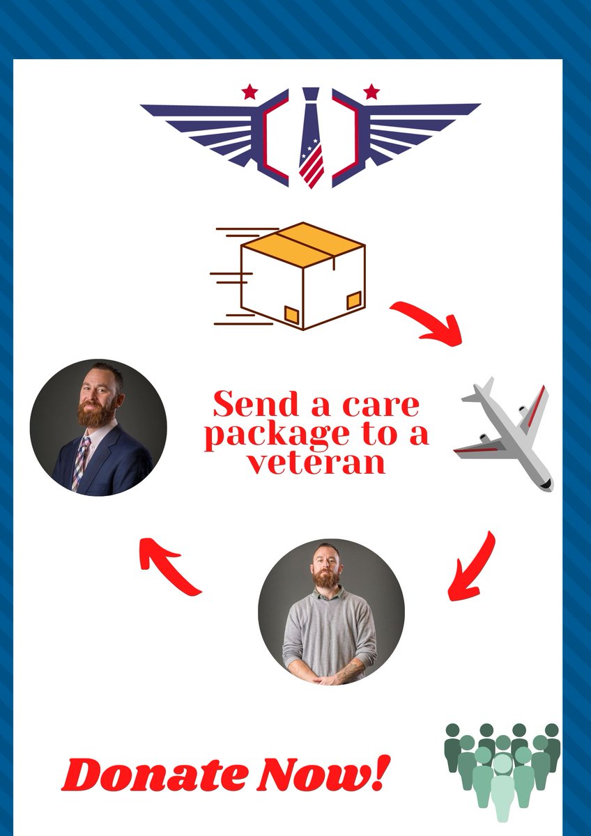 Donate now, and care pacakages will be sent to help our veterans transition to their careers through these tough times.

#givebacktothecommunity #saveasuit #verteransupport