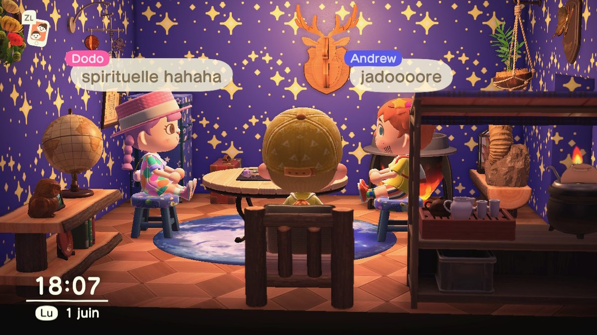 LemonuPach's tweet photo. En visite chez @dodo_iris, ça a bien changé, si beau! Très bon moment partagé ~ (et mystique haha!)
 #AnimalCrossing #ACNH #NintendoSwitch https://t.co/4oZJUU82fJ