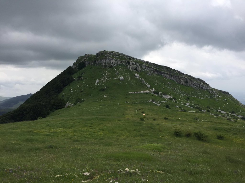 Cartoline dal #Molise.

Monte San Nicola (1517 m s.l.m.), Capracotta (IS).