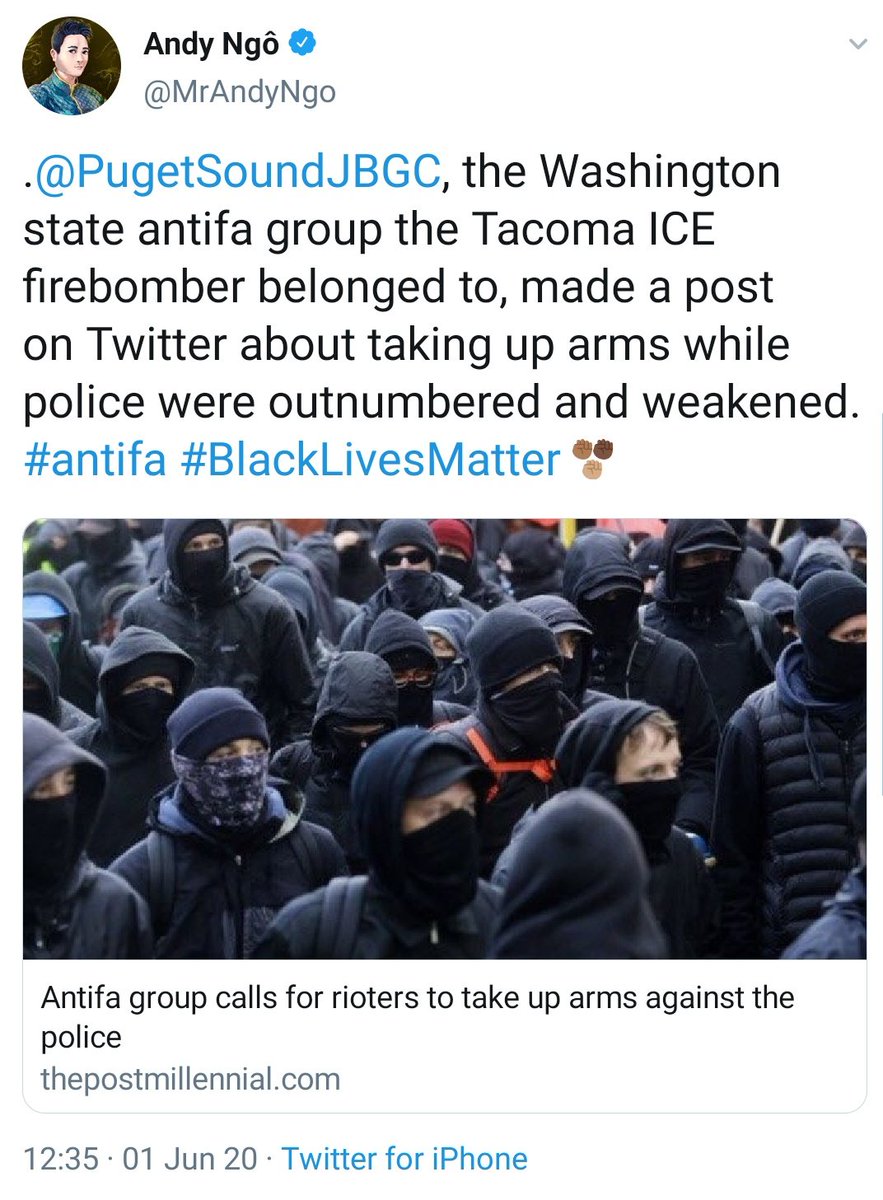 PugetSoundJBGC's tweet photo. Follow us if:

1. You believe in arming the working and marginalized classes, and
2. You don't supply kill lists to Atomwaffen terrorists. https://t.co/N0FM03eaVB