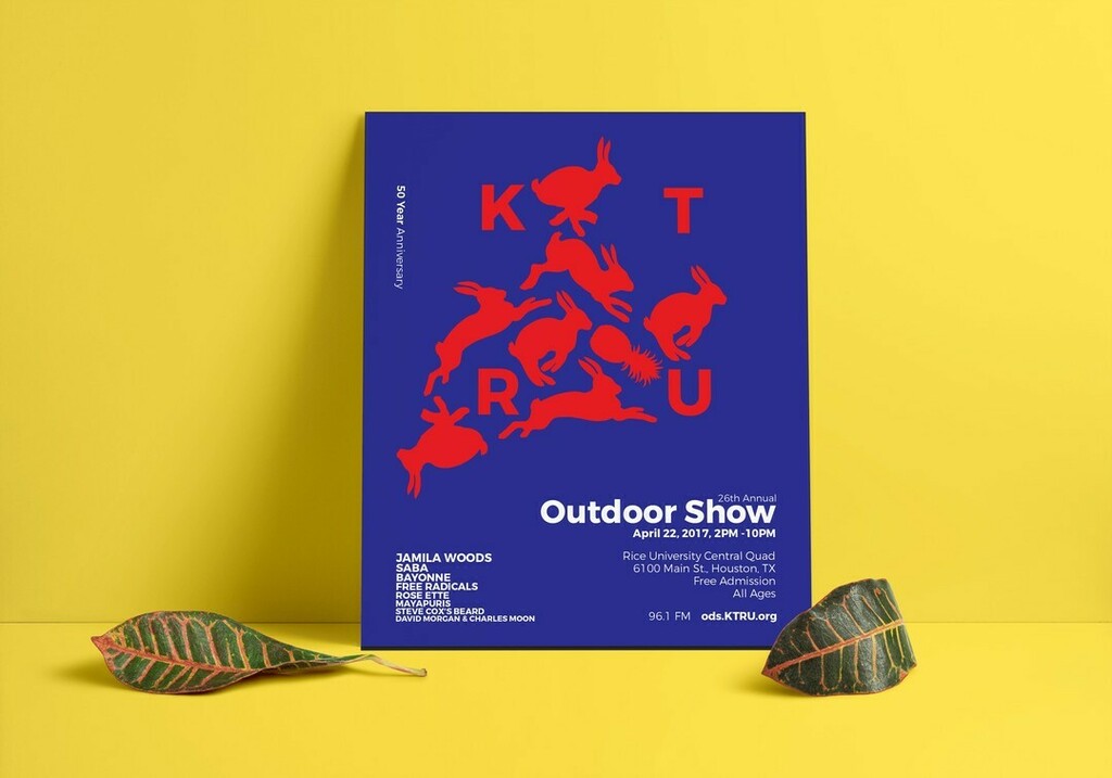 MorandomDesign's tweet image. KTRU Outdoor show poster design instagr.am/p/CA50mnEDZ63/