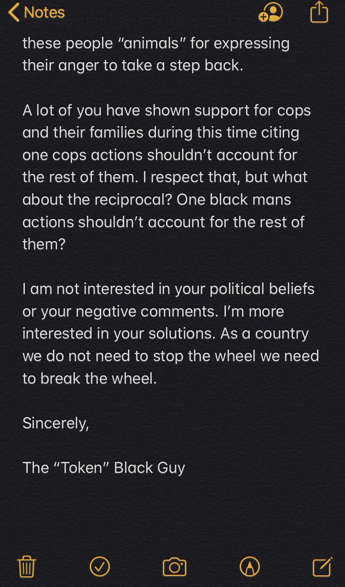 SereneOutcast's tweet image. My quick message about recent events. #GeorgeFlyod