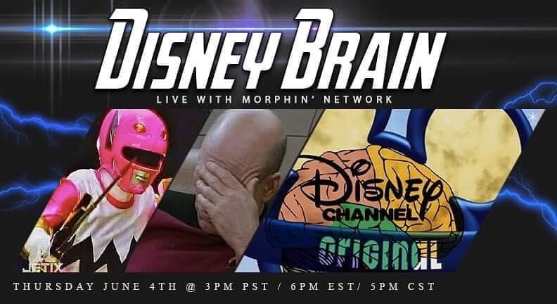 morphinnet's tweet photo. Hello everyone! Be sure to tune in this upcoming Thursday (June 4) at 3:00pm (6:00pm EST) as we interview the amazing Power Ranger Youtuber The Disney Brain! You can watch the exclusive interview on our Facebook page. #TheDisneyBrain #Youtuber #Interview #MorphinNetwork https://t.co/lRINH5VJeh