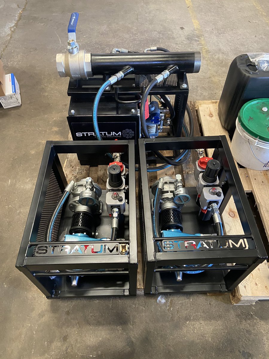 Another 2 x CAT280 Foam/Mist Pumps &amp; SDS16 Oiler come into stock, these are both available for sale or rental!  #piling #drilling #uk #solutions