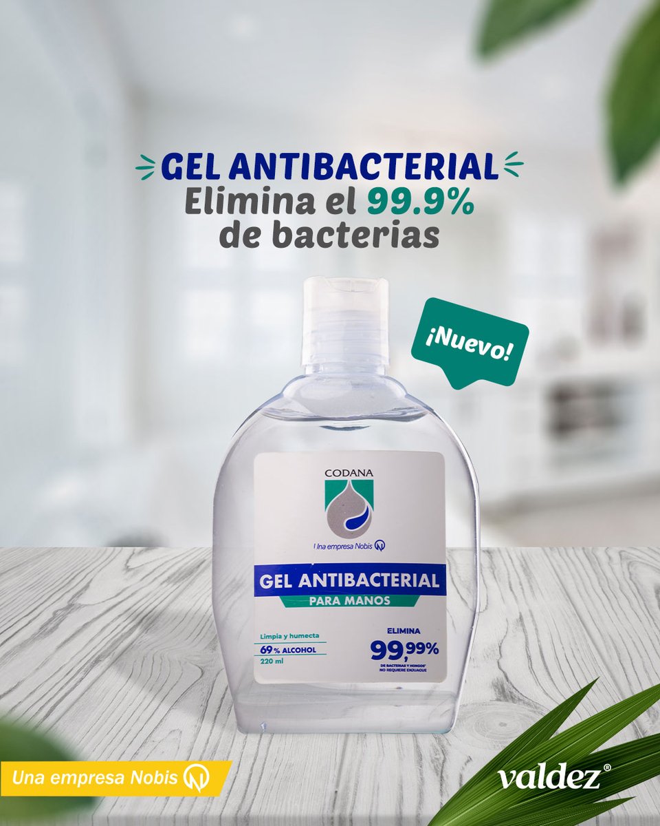 AzucarValdez's tweet photo. ¿Ya conseguiste nuestro NUEVO gel antibacterial con 69% de alcohol? Para crearlo, utilizamos alcohol extraído de nuestras plantaciones de caña. ¡Encuéntralo en farmacias y supermercados! #Codana @ConsorcioNobis #SomosNobis https://t.co/l2aytPiANx