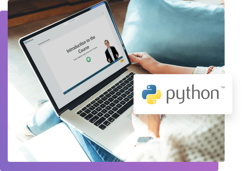 DataCamp's tweet photo. Tomorrow: Join us for a live training session on Time Series Analysis in Python! You'll learn from a DataCamp expert on how to extract meaningful insights and make predictions based on time series data. https://t.co/Ea0k1Tl3dd #DataCampLive https://t.co/Jt8yoyFdJ9