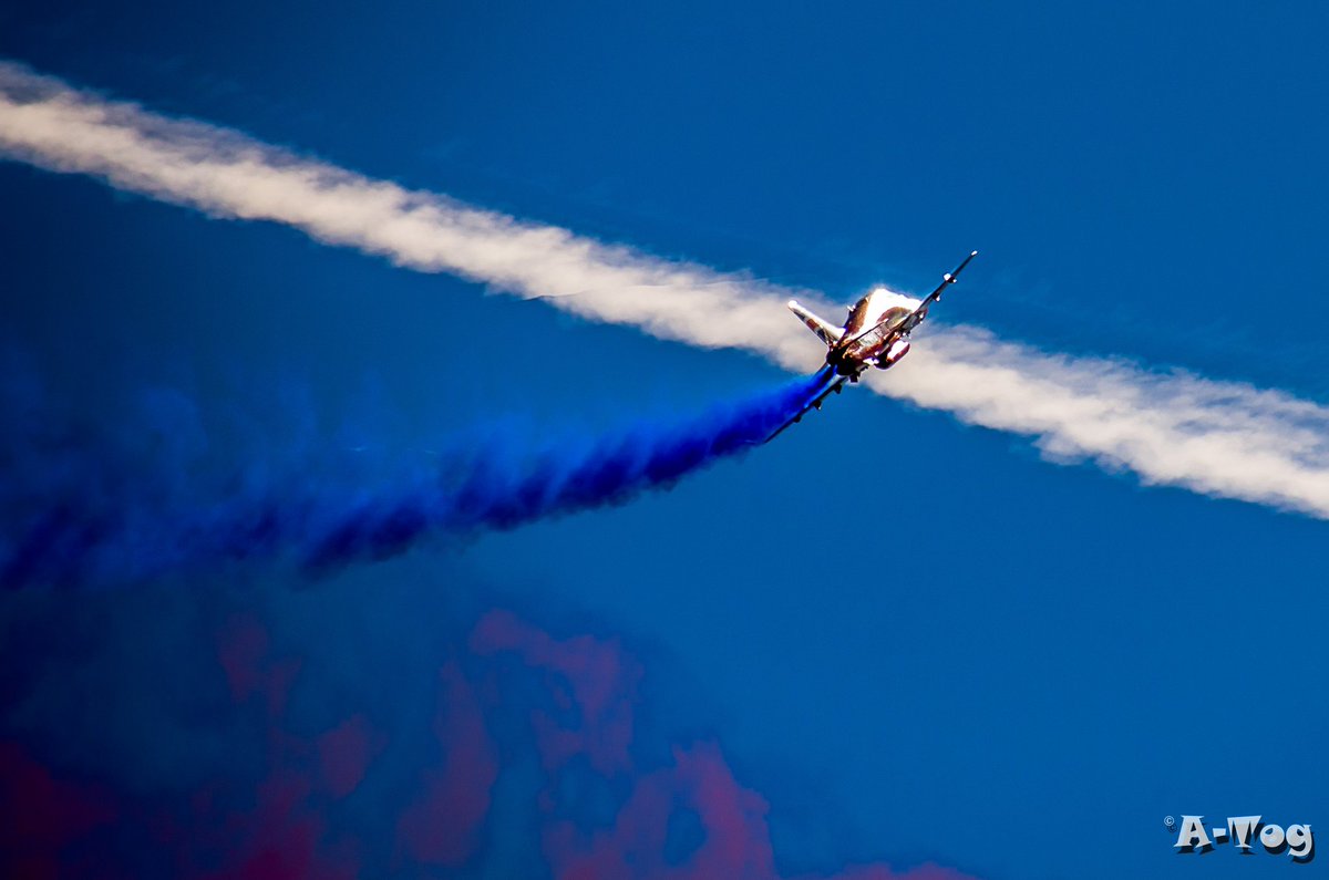 A-Tog (@atogavtog) on Twitter photo One of the synchro pair turning away trailing some lovely deep blue smoke @jonbond_red6 @rafred7 <a href="/DyeTeam_RAFAT/">Dye Team 2022</a> <a href="/RAFScampton/">RAF Scampton</a> One of the synchro pair turning away trailing some lovely deep blue smoke @jonbond_red6 @rafred7 <a href="/DyeTeam_RAFAT/">Dye Team 2022</a> <a href="/RAFScampton/">RAF Scampton</a>