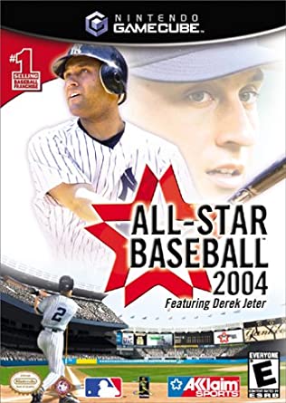 All-Star Baseball 2004 (ft. Derek Jeter)STOP DOING THIS ???? WITH EACH TITLE DEREK GROWS STRONGER, SOON WE WILL NOT BE ABLE TO CONTAIN HIMI think they somehow made money on the first two titles, because this one actually had some improvements. Crazy world we live in.