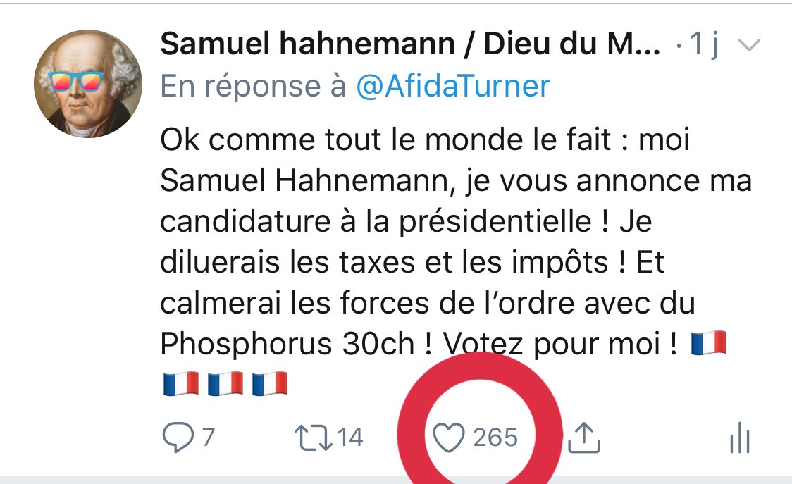 Ok j’ai déjà bientôt mes 500 signatures #hahnemann2022