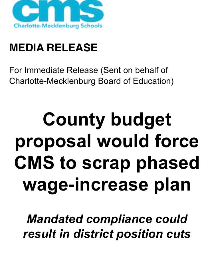 CMS Board of Education tweet media