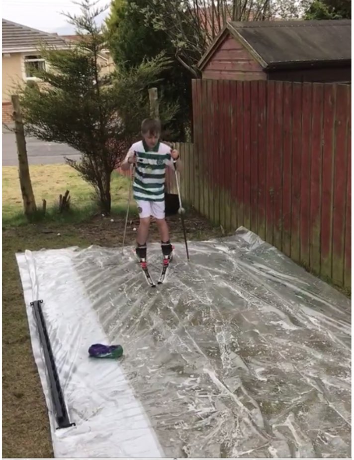 Snowsport_Scot's tweet image. A1) We have seen lots of our members get very creative in ways to keep physically active and that has inspired us to spread that message and keep engaged within our sport during this time! #sporthour @sportscotland