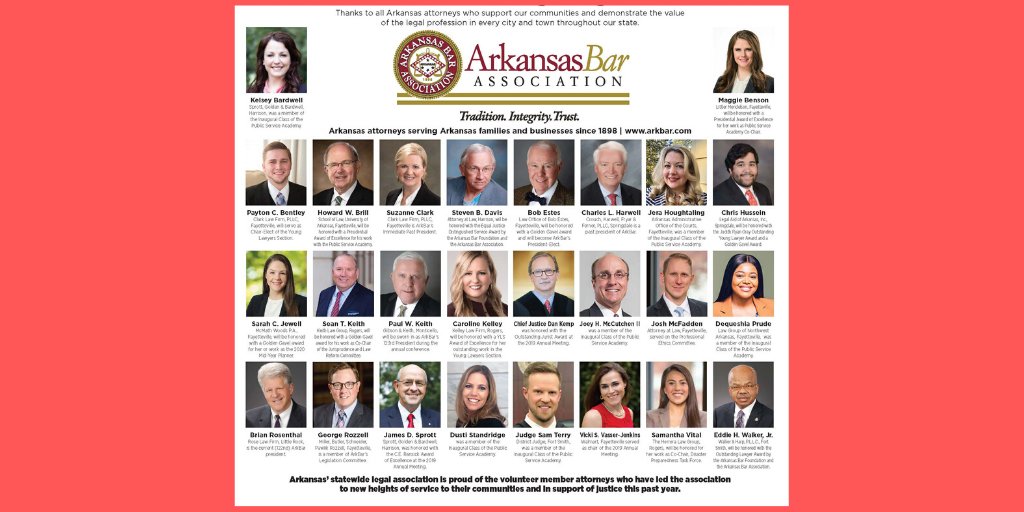 Arkansas Bar Assn. tweet media