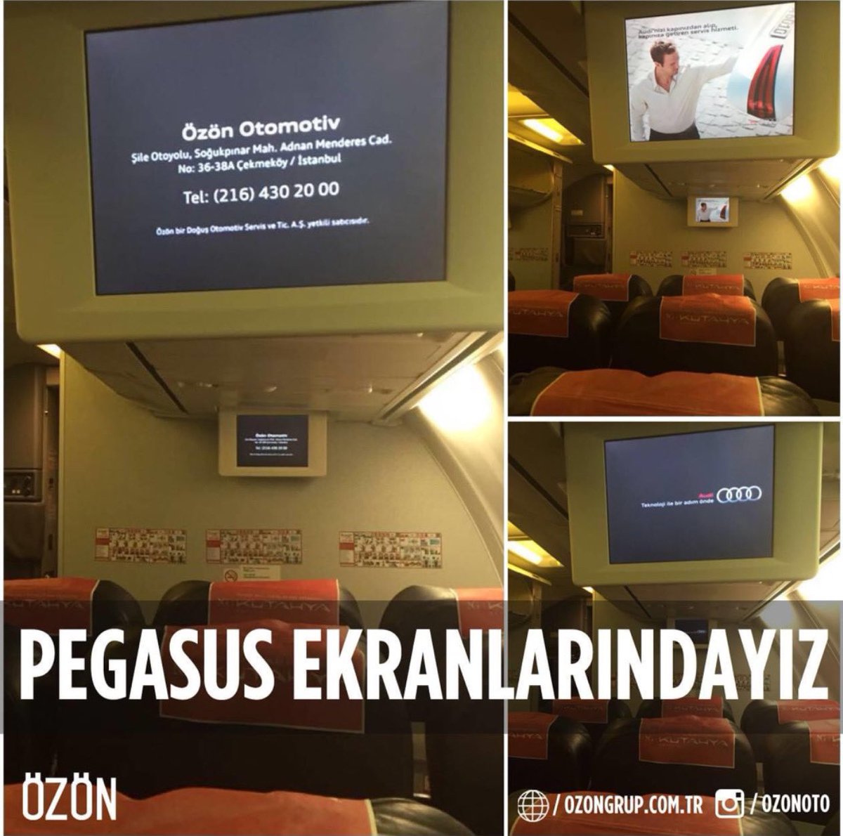 2019 Pegasus ekranlarında Özön Otomotiv            #PegasusSağlıklıUcuslar #1haziran2020 #normallesmesureci #özönotomotiv
