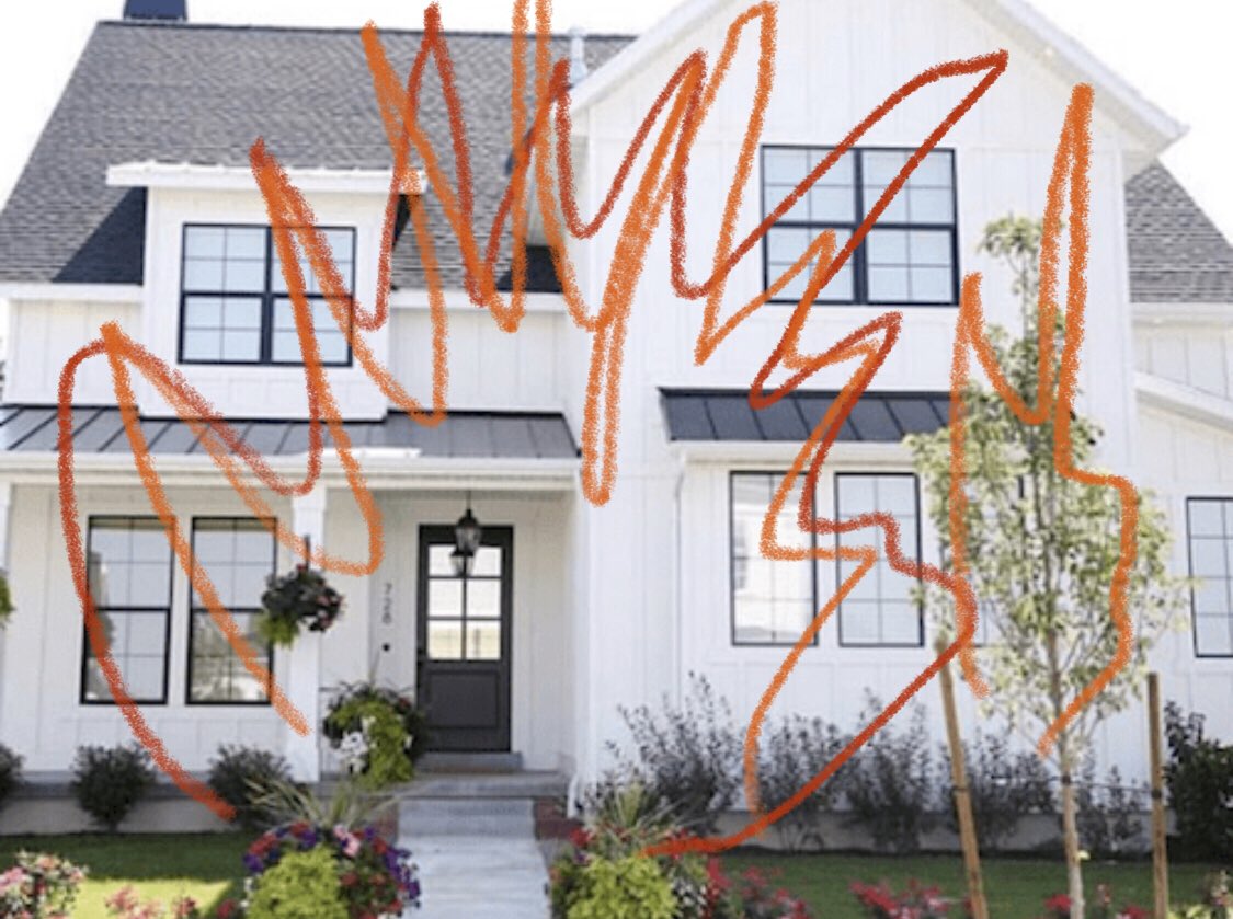 fintechfrank's tweet image. JUST IN! White House engulfed in flames!