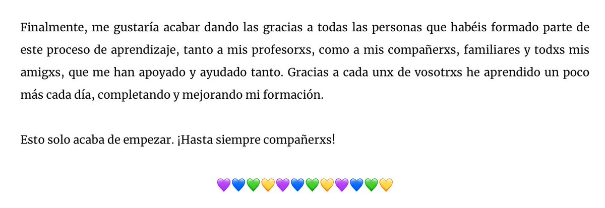 ana_fuster5's tweet photo. Y me gustaría dejar este trocito de mi última reflexión por aquí también. Muchas gracias a todxs💘💘💘💘💘💘💘💘💘 #MP1855A https://t.co/E2cyjN8c5G