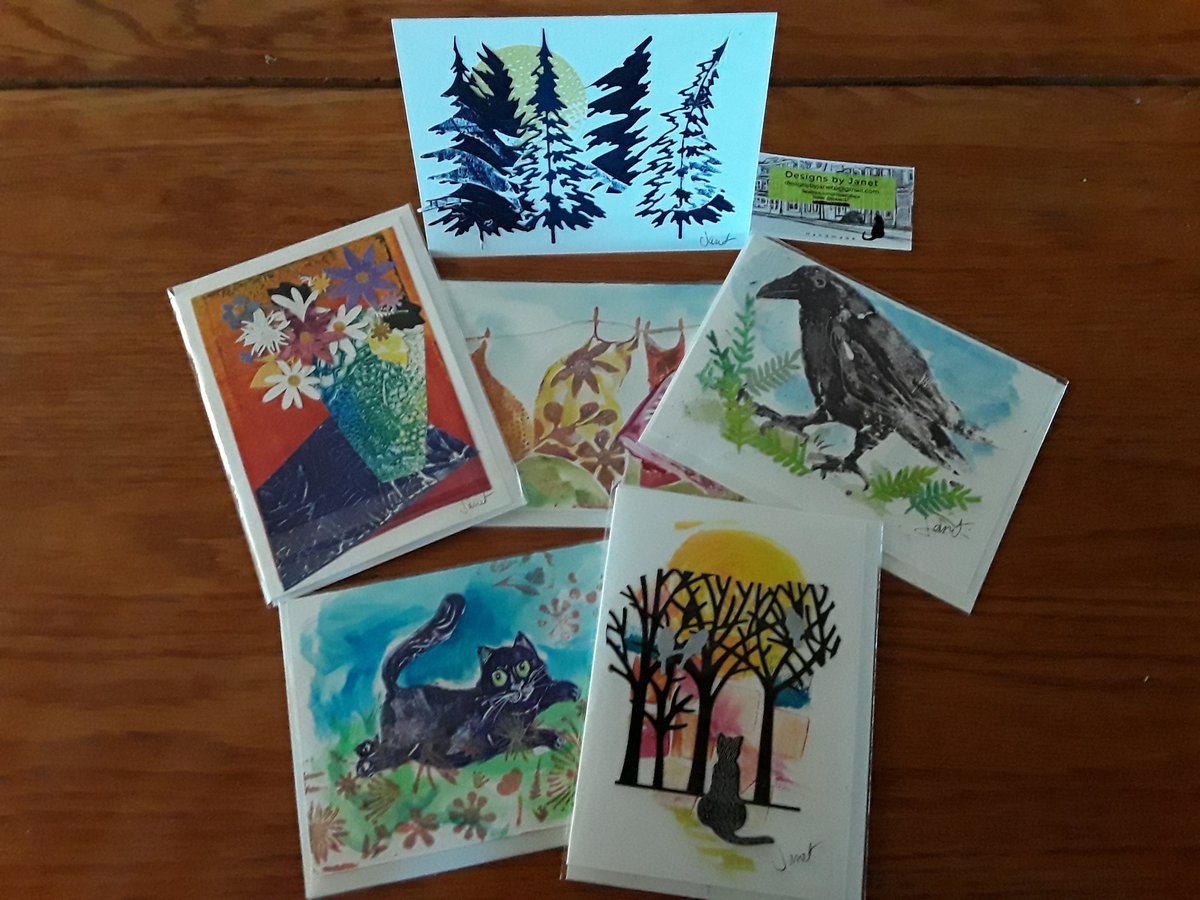 I love my cards from artist @jlpeter37 , they are so beautiful!
