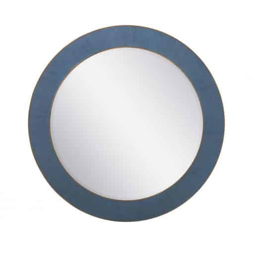D_I_Designs's tweet photo. Introducing the Willersley round #mirror in navy faux shagreen. Please ask if you’d like a sample and we’ll pop one in the post 🇬🇧 #homestaging #interiordecor #interiordesign https://t.co/mdX3P5tJ63