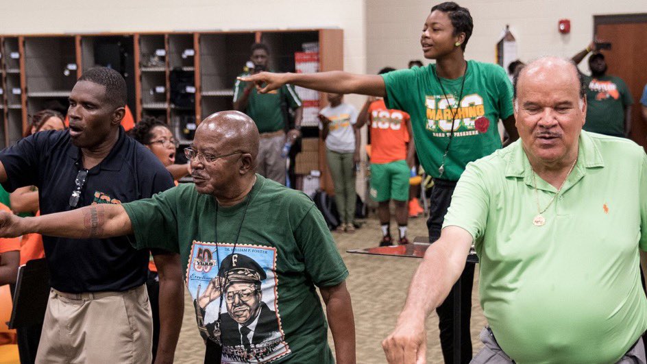 THEMARCHING100's tweet image. Dr. William P. Foster created a program that would shape the band world. Thank you to our supporters around the world for following our amazing journey, and join us in celebrating our 74th founding day. 74 years of excellence, achievement and musicianship. Hubba Doc! #JuneOne