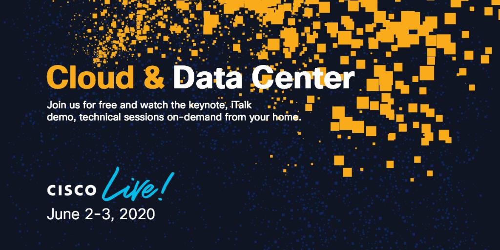 ciscoDC's tweet image. Hear about the state of Cisco, the industry &amp;amp; opportunities ahead for IT professionals at Cisco Live on June 2-3. REGISTER NOW blogs.cisco.com/datacenter/clo…