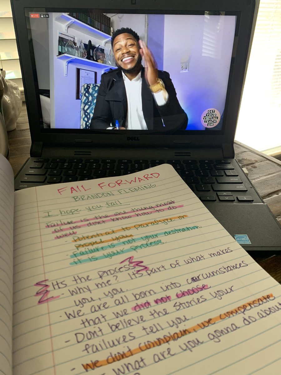 “Failure is the one thing most of us don’t know how to do well.”
“Failure is not your destination. It is your process.” <a href="/getyourteachon/">Get Your Teach On</a> #GetYourVirtualTeachOn #getyourteachon