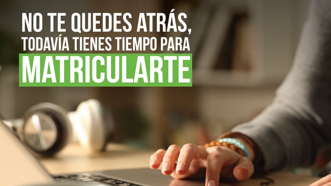 ICPRJC's tweet photo. ¡Todavía estás a tiempo para comenzar con tus estudios! Visítanos en https://t.co/DiSTbJnnMn para que escojas la carrera perfecta para ti. https://t.co/flOQ95FW48