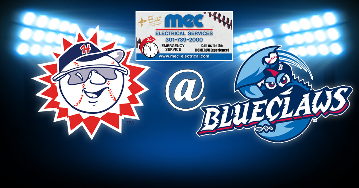 Suns close out the series against the <a href="/BlueClaws/">Jersey Shore BlueClaws</a> tonight at 7:05 PM! Tonight's virtual action is presented by MEC, Inc.! #SunsAtHome