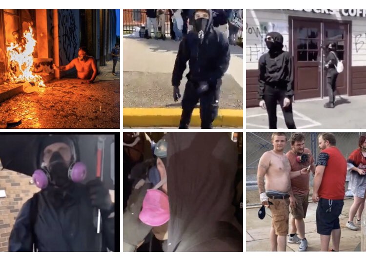 Thread: Protest for  #BlackLivesMatter   after murder of  #GeorgeFloyd has been hijacked by White Supremacists (like Mark Somers-Nashville Courthouse fire), Anarchists (like Legba Carrefour DC), MAGA types (attack/run over with cars) & some foreign actors (instigate/vandalize). 1/7