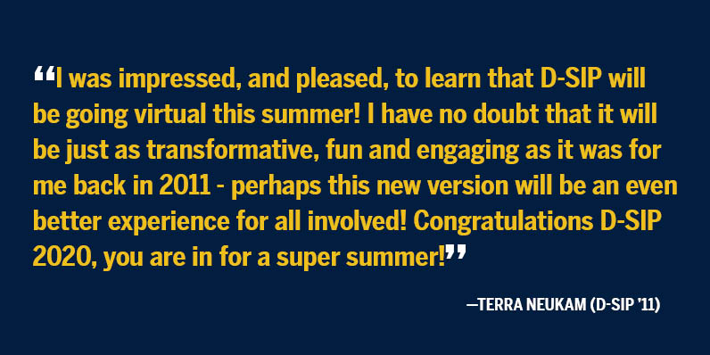 U-M D-SIP tweet media