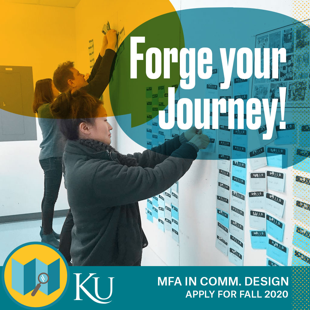 You’re ready! KUCD’s low-residency will provide an
immersive, design experience that works with your
life. Attend our VIRTUAL OPEN HOUSE on June 8th <a href="/7pm/">Huong Le</a>. 
***
kucd.kutztown.edu/mfa/
#mfa #newjourney #nextstep #communicationdesign #graphicdesign #process