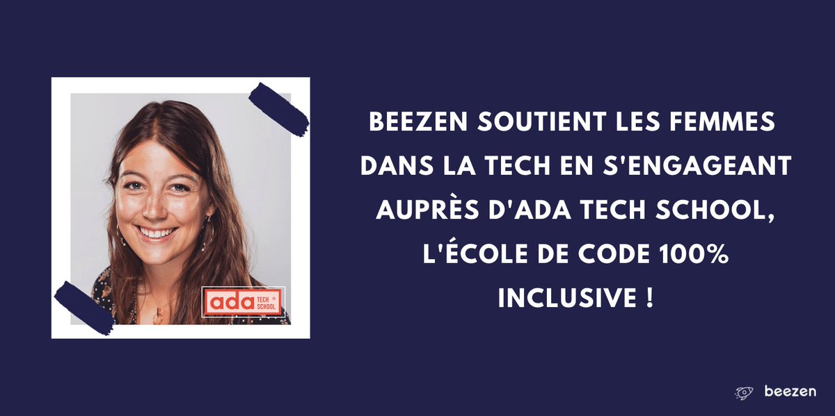 BeezenOfficiel's tweet image. Beezen s'engage auprès des femmes dans la Tech pour plus d'inclusivité ! 
Dans cette optique il était évident pour nous de devenir partenaire d'@adatechschool l'école de code 100% inclusive bien déterminée à accélérer la mixité dans la Tech ! #womenintech #womencoding