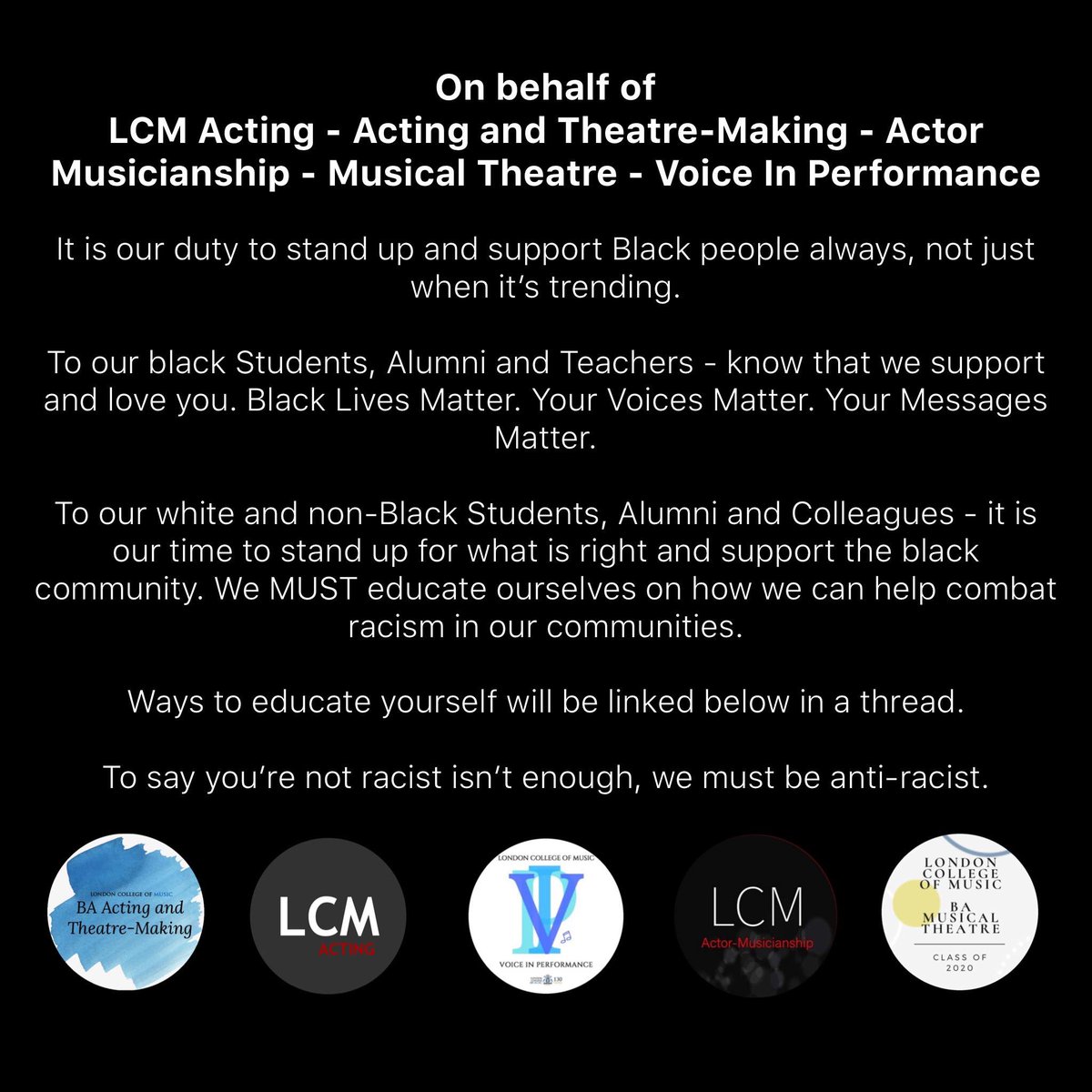 LCM BA MT 2020 GRADS tweet media