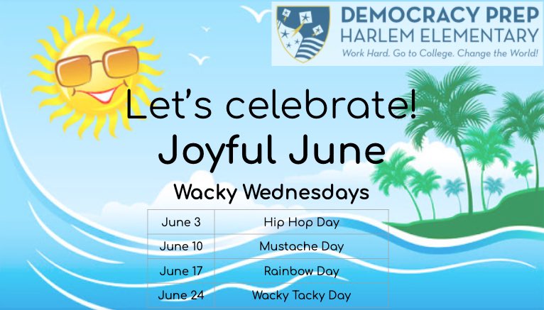 It’s June 1st! Get ready for a joyful month!