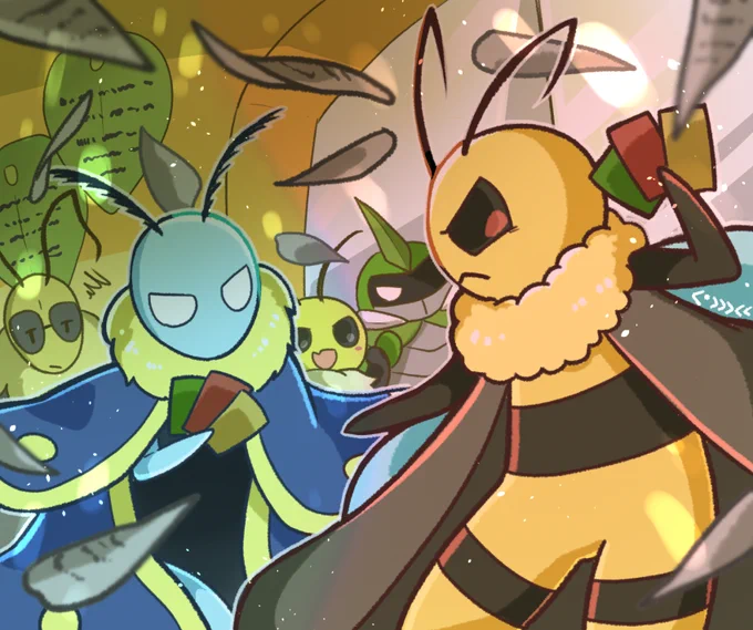 シャイなムシ🐝 #BugFables 