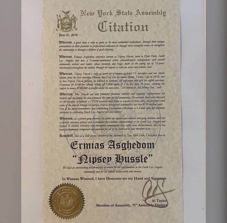 Eunique_ny's tweet image. Cant forget! Happy Nipsey Hussle day today in Harlem 🏁💙🙏🏽