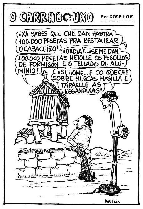 MaltratoPaisaxe's tweet photo. Humor galego de @xlcarrabouxo  sobre #hórreos, #canastros, #cabazos, #piornos, #cabaceiras, #graneiras, #espigueiros, #canizos, # .... @amigosdelhorreo @Cent_Int_Horreo @LaRegion https://t.co/dmt4vjz6pu