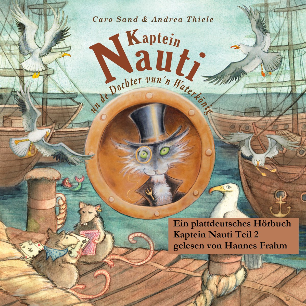 CaroSand_Autor's tweet photo. Heute ist das #plattdeutsche #Hörbuch Kaptein Nauti un de Dochter vun´n Waterkönig, Kaptein Nauti Teil 2 erschienen.
Kleine #Hörprobe gefällig:
https://t.co/0AJnJHtSDC https://t.co/lbWKlsYzg6