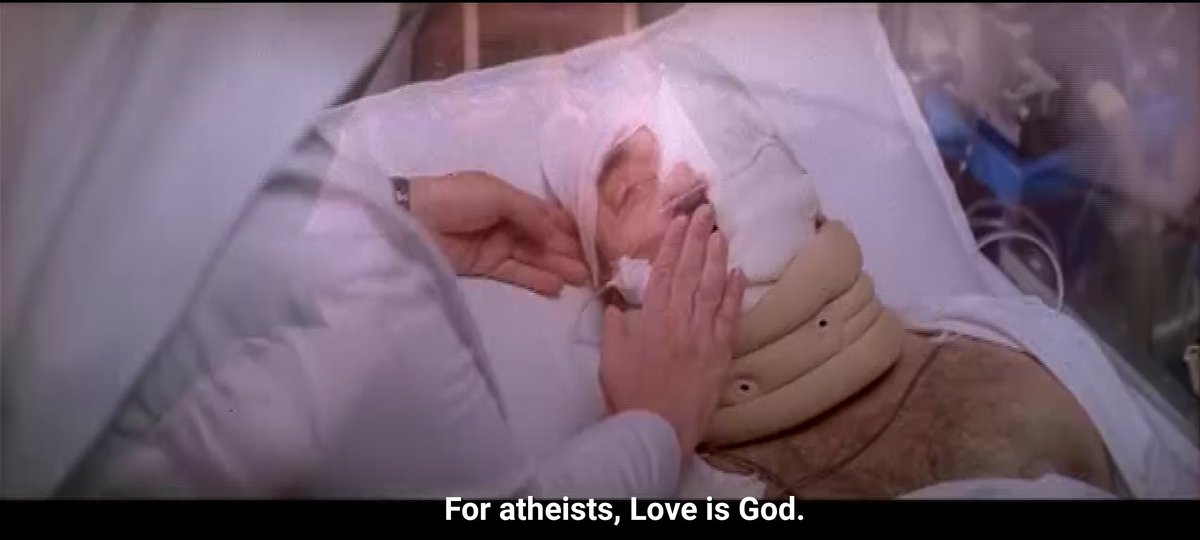  #AnbeSivam Nalla's MindsetBefore Accident : There is no GODAfter Accident : LOVE is GODஆத்திகம் பேசும் அடியார்க்கெல்லாம் சிவமே அன்பாகும் ; நாத்திகம் பேசும் நல்லவருக்கோ அன்பே சிவம் ஆகும் ; These lines will be playing at his realization point.  #KamalHaasan