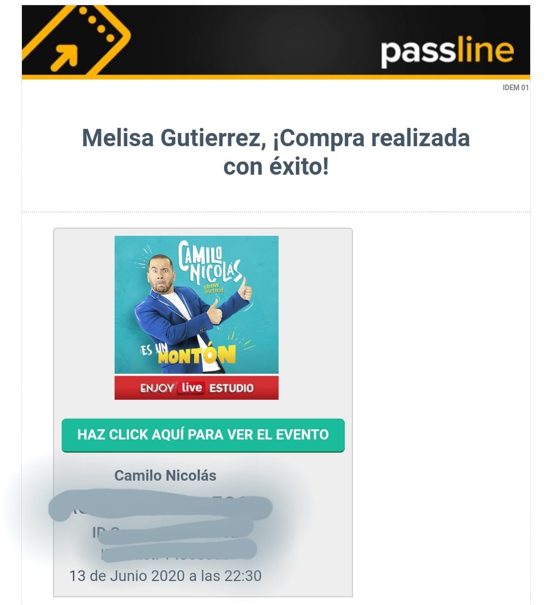 MeshiittaCabj's tweet photo. ESSSS UN MONTON ♡YO YA TENGO MI ENTRADA @camilonicolasok te banco a muerte ♡♡♡ https://t.co/db2p2SgT8T