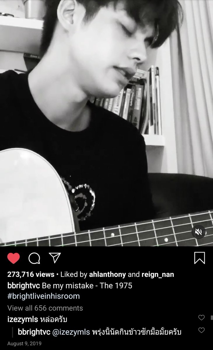 Let's go back to August of 2019.  #Bbrightvc posted this song cover of "Be My Mistake". Did he already confess his feelings for  @winmetawin ???  #WinMetawin???  #BrightWinisReal???