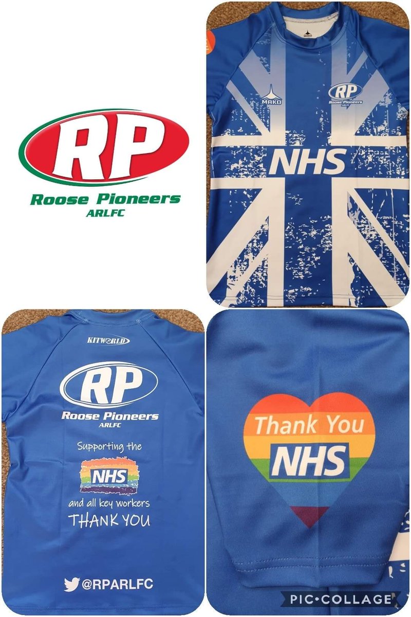 RPARLFC's tweet photo. Our new charity NHS polo shirt and vests have arrived and look great. Thank you to everyove that ordered one. Over 150 order! https://t.co/KWpI4K2TvM