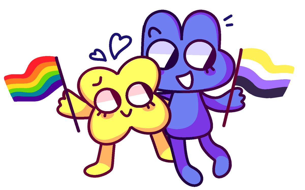 HAPPY PRIDE MONTH EVERYBODY!!!!! #bfb #4x.