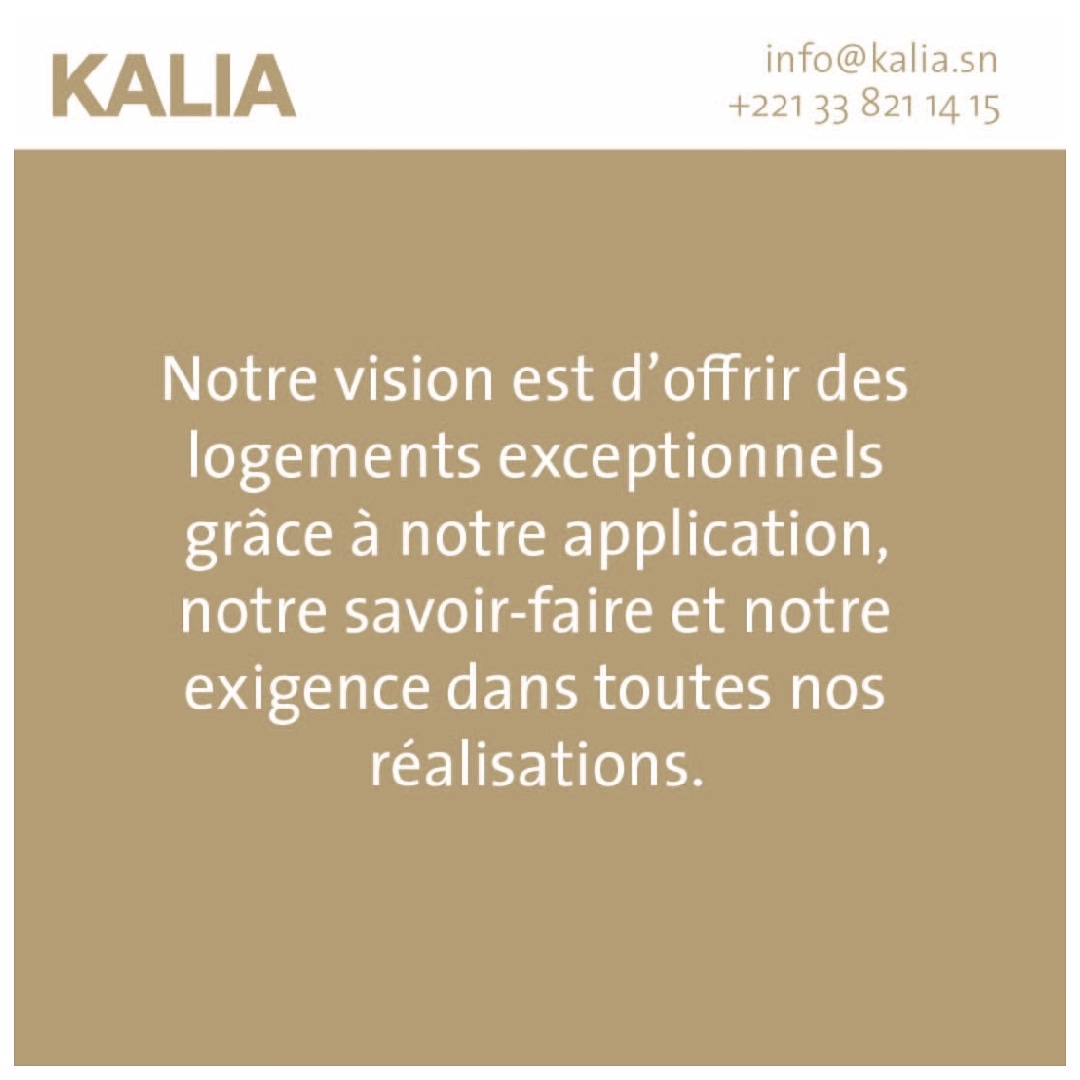 ResidencesKALIA's tweet photo. #residenceskalia #kalia #kaliasenegal #logementsdequalite #savoirfaire #exigence #promoteurimmobilier https://t.co/jxJZkho2jc