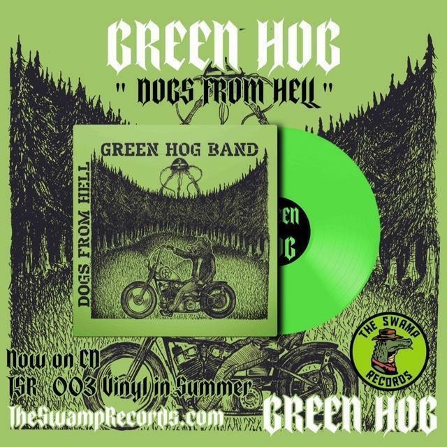 GreenHogBand's tweet photo. Green Hog Band on CD snd vinyl this summer!🤘🤘🤘
#greenhogband #stonerdoom #stonerrock #stonermetal #doommetal #doomrock #doomstoner #70s #fuzzrock  #fuzzicracklins #riffsofdoom #heavyrock  #heavypsych #infuzzwetrust #psychrock #protometal #tunelowplayslow #theswsmprecords https://t.co/Rk0z8gkAiX