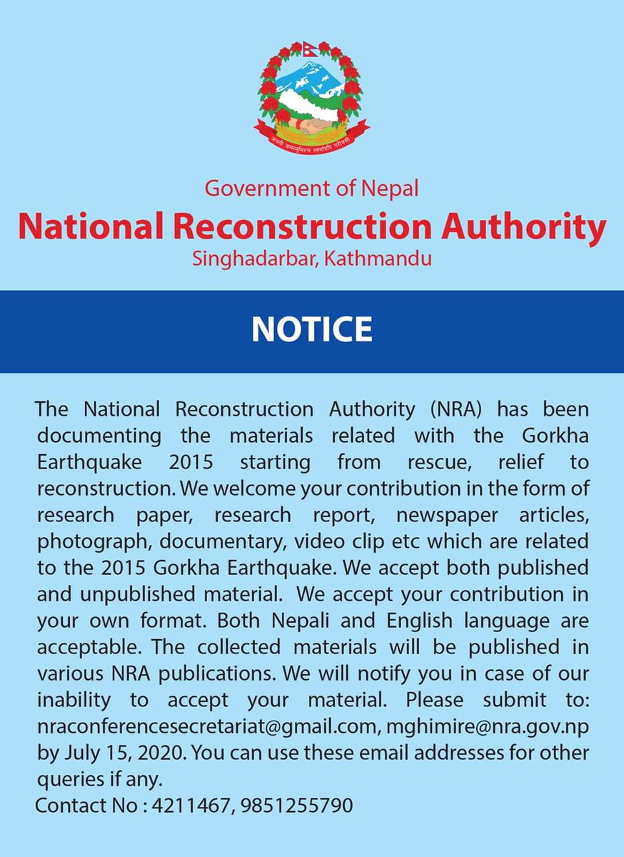 sandeep_gurung's tweet image. NRA&apos;s request for your contribution for future generations!