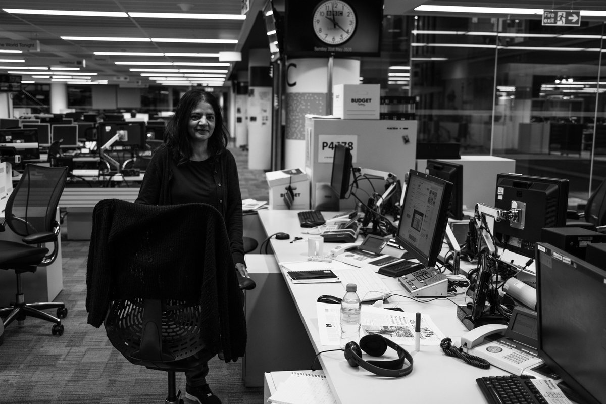 Back to the BBC last night for the first time in months to chat with  @BBCcarolynquinn on Westminster Hour. Broadcasting House especially deserted, all guests have to be temperature checked and social distancing is being rigorously observed. https://www.instagram.com/sebastianepayne&nbsp;