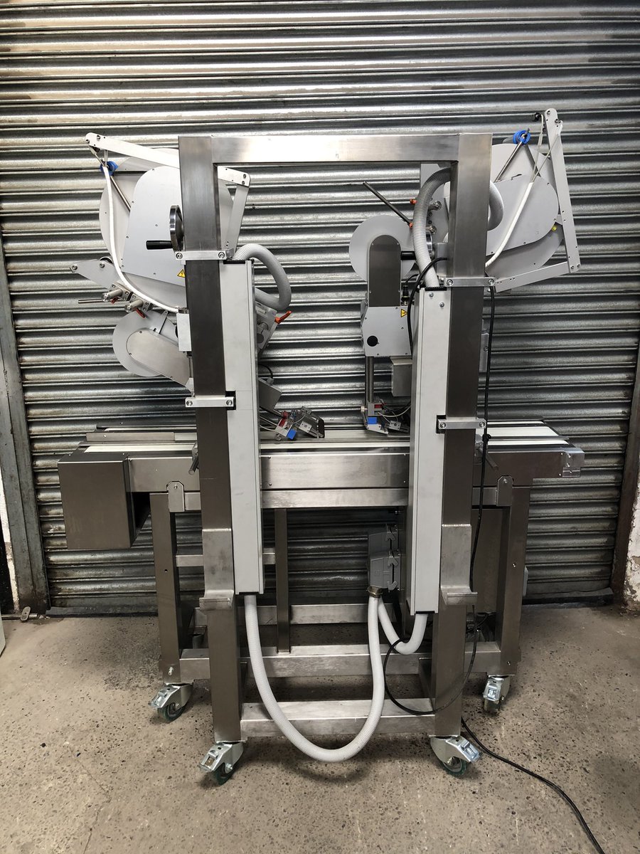 SCPackagingTech's tweet image. #Herma #H400 Sonder 2012 #twinhead #automatic #labelling #machine. For medium to high-speed applications sc-packaging.com