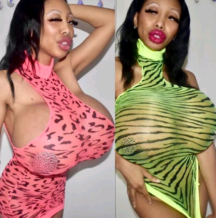 BigFakeTits_'s tweet photo. Life in plastic is fantastic! #RubySunset ๐โชโช#Bimbo
#BigBoobs #BigLips
#PlasticFantastic #BiggerIsBetter
#TetasGrandes @bimbofetish2020
@012pietje @jparad0x @tp2003_tom @LookingForBimbo @bimbofuck @Plasticis4ever1 @plasticfanboy https://t.co/rUJDWaSSje