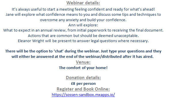 SOS! SEN (@sos_sen) on Twitter photo Our next *Webinar* will be this Friday 5th June, 3-4:15pm. Please register and book onto the webinar here: sossen-sandbox.mxapps.io/index.html
<a href="/CBurnell117/">Charlotte Burnell</a> <a href="/eleanorjwright/">Eleanor Wright</a> <a href="/SENDBrighton/">Brighton SEND Crisis</a> @LeicsSendCrisis <a href="/JPCoaching/">Jane Parslow</a> #SEND #AnnualReviews #sendhelp #webinar #Online Our next *Webinar* will be this Friday 5th June, 3-4:15pm. Please register and book onto the webinar here: sossen-sandbox.mxapps.io/index.html
<a href="/CBurnell117/">Charlotte Burnell</a> <a href="/eleanorjwright/">Eleanor Wright</a> <a href="/SENDBrighton/">Brighton SEND Crisis</a> @LeicsSendCrisis <a href="/JPCoaching/">Jane Parslow</a> #SEND #AnnualReviews #sendhelp #webinar #Online