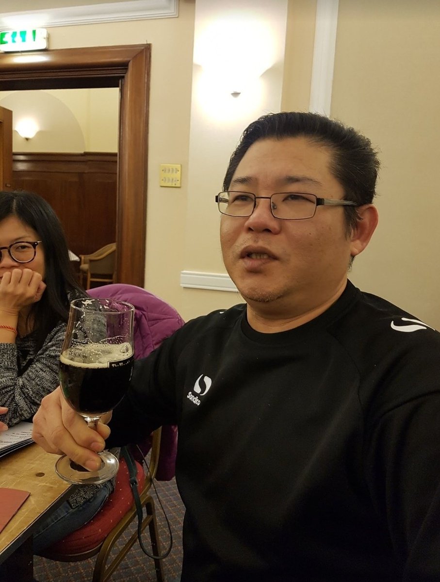 We continue. Today's  #AFriendaDay is everyone's favourite street food magician Jimmy  @NasiLemak_MCR!One of my fave memories was Jimmy kindly cooking for us at home - the beef shortribs were sublime But it's always a pleasure to spend time with him over a beer. Lovely chap